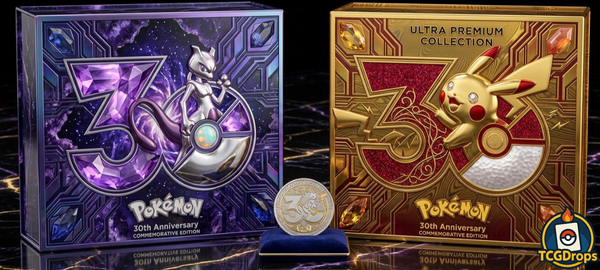 Pokémon: ecco i nuovi box del 30°!
